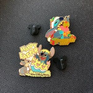 Limited Edition Lilo and Stitch Holiday Pins